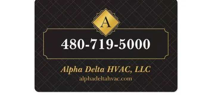 Slide of Alpha Delta HVAC