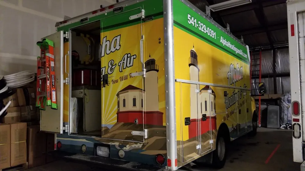 Slide of Alpha Heating & Air