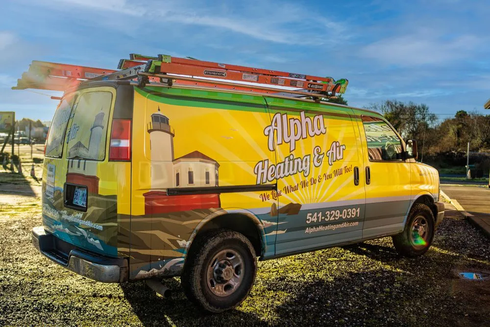 Slide of Alpha Heating & Air