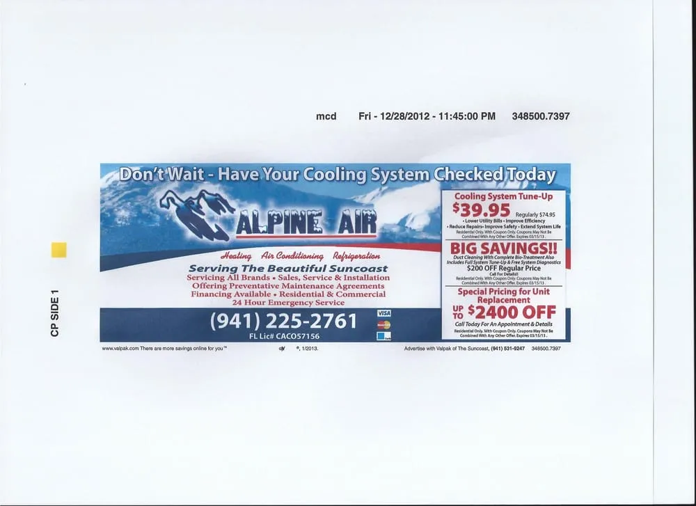Slide of Alpine Air Conditioning