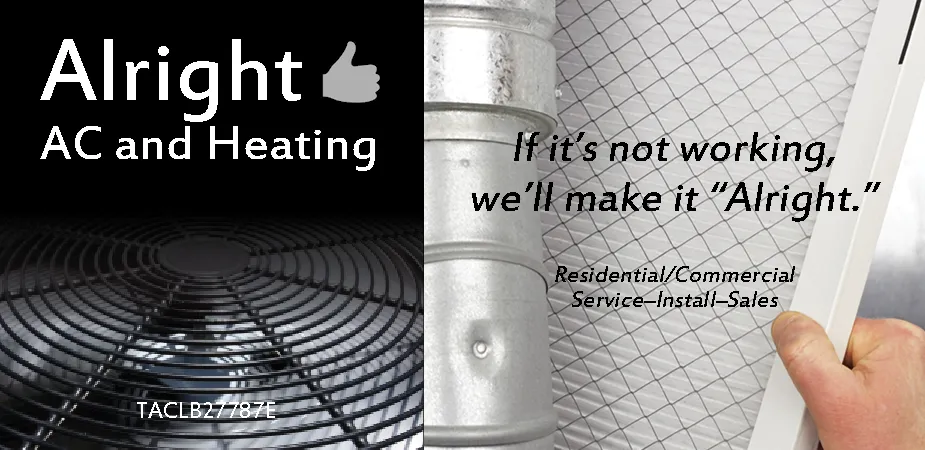 Slide of Alright AC and Heating