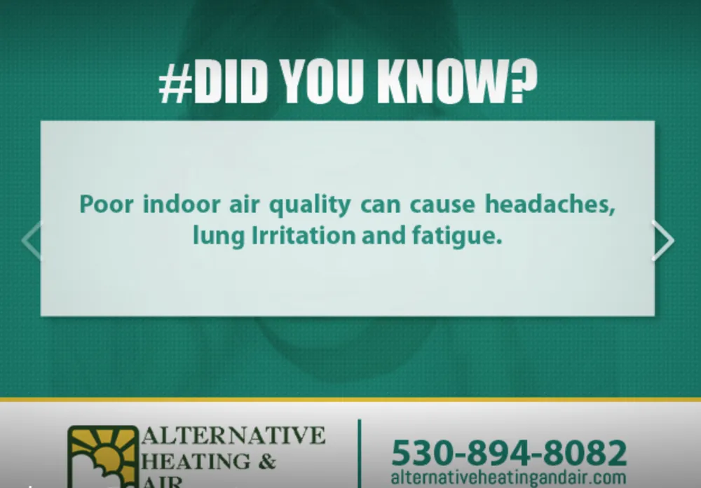 Slide of Alternative Heating & Air