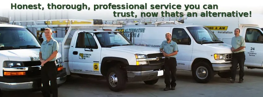 Slide of Alternative Heating & Air