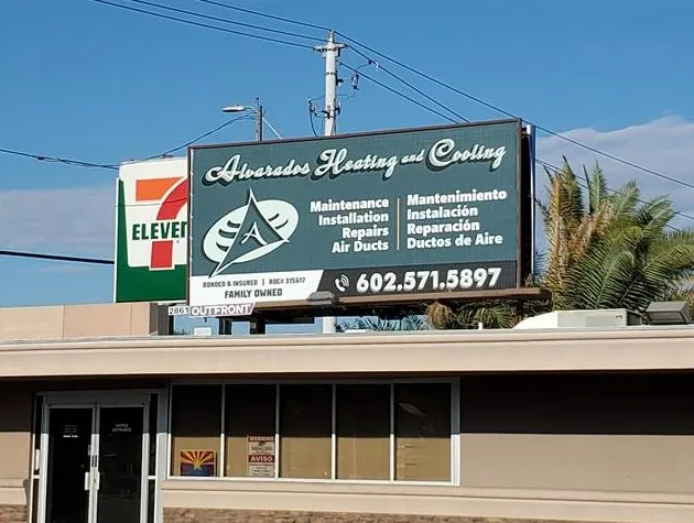 Slide of Alvarado's Heating & Cooling