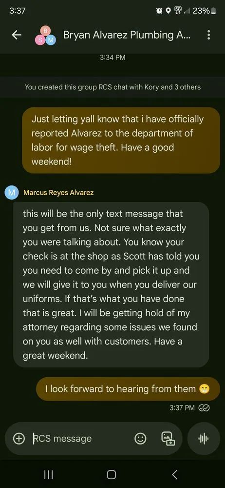 Slide of Alvarez Plumbing & Air Conditioning