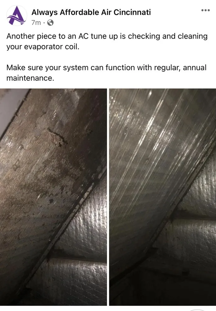 Slide of Always Affordable Air