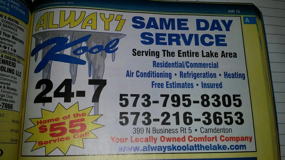 Slide of Always Kool