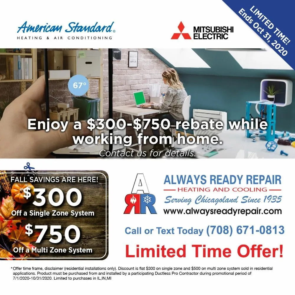 Slide of Always Ready HVAC