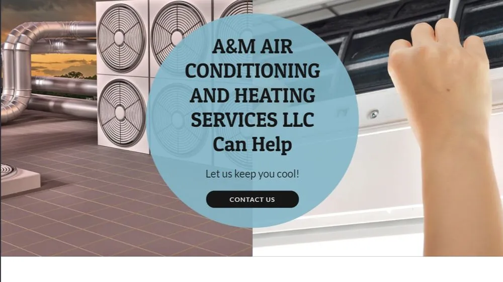 Slide of A&M Air Conditioning and Heating Services