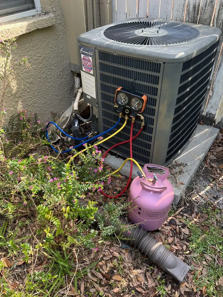 Slide of AM Air Conditioning Service