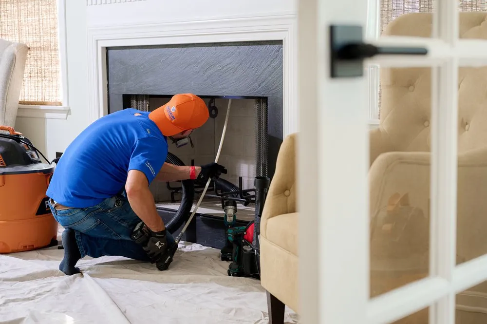 Slide of Amazon Air Duct Cleaning
