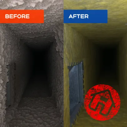 Slide of Amazon Air Duct Cleaning