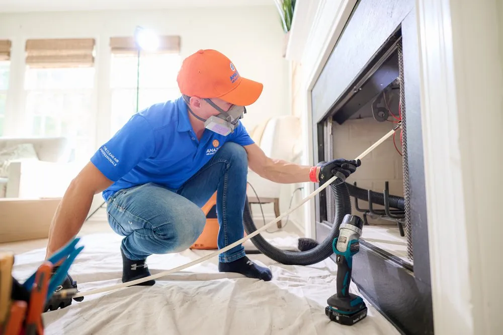 Slide of Amazon Air Duct Cleaning