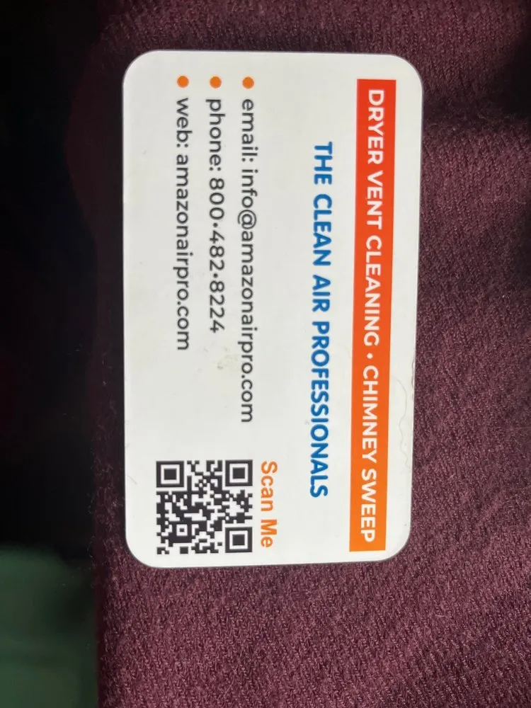 Slide of Amazon Air Duct Cleaning