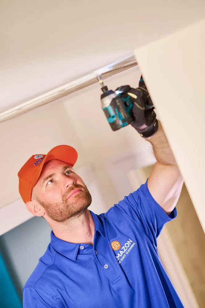 Slide of Amazon Air Duct Cleaning