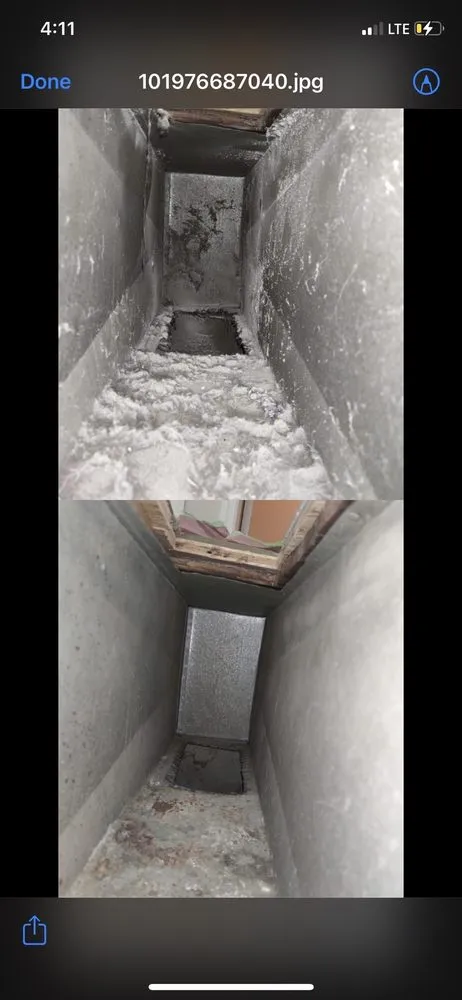 Slide of Amazon Air Duct Cleaning