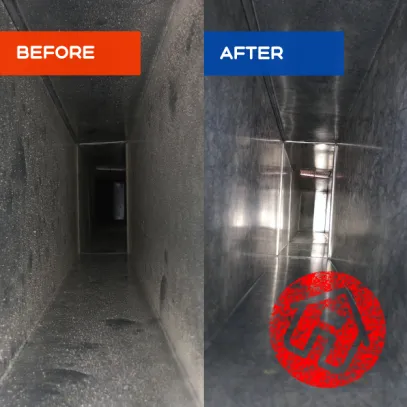 Slide of Amazon Air Duct Cleaning