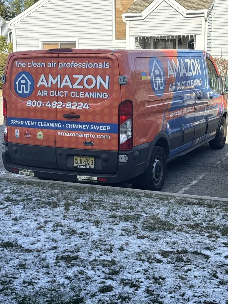 Slide of Amazon Air Duct Cleaning