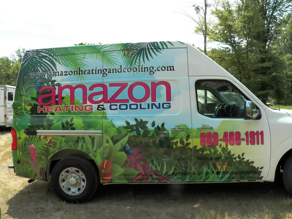 Slide of Amazon Heating and Cooling