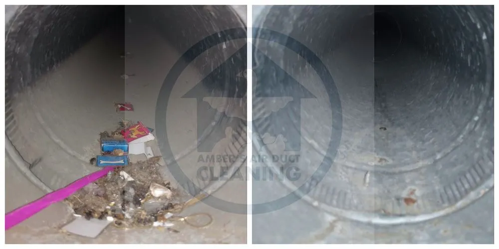 Slide of Amber's Air Duct Cleaning