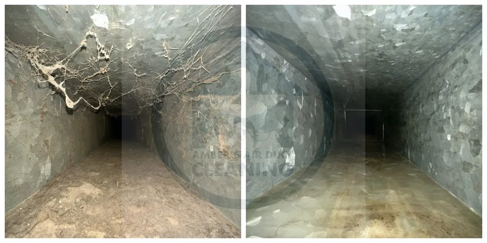 Slide of Amber's Air Duct Cleaning