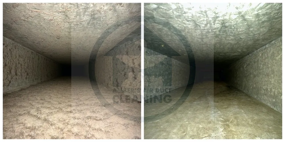 Slide of Amber's Air Duct Cleaning