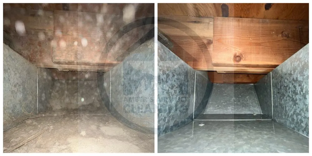 Slide of Amber's Air Duct Cleaning