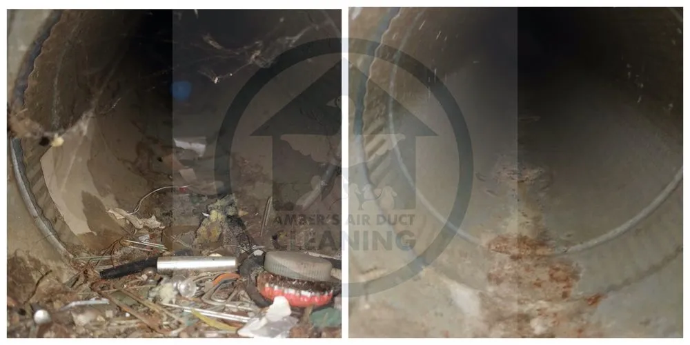 Slide of Amber's Air Duct Cleaning