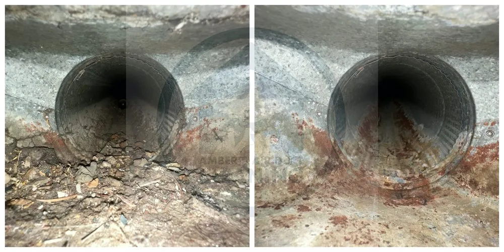 Slide of Amber's Air Duct Cleaning