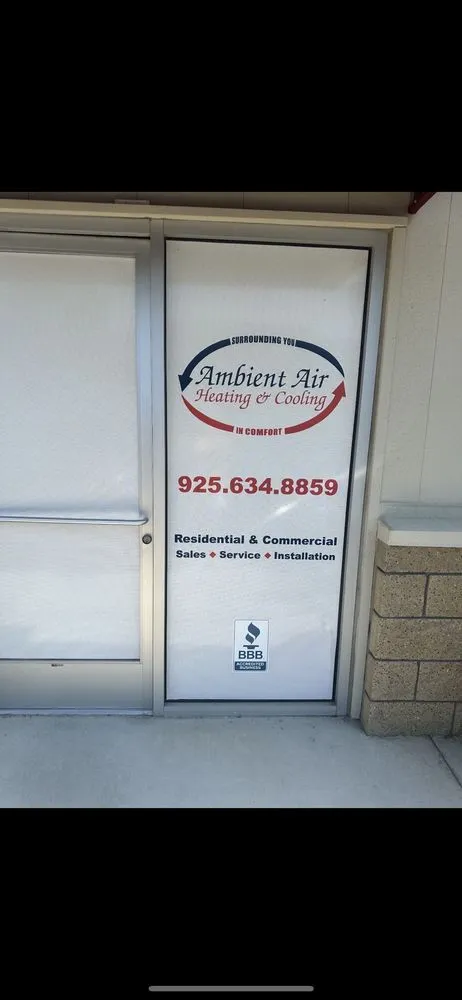 Slide of Ambient Air Heating & Cooling