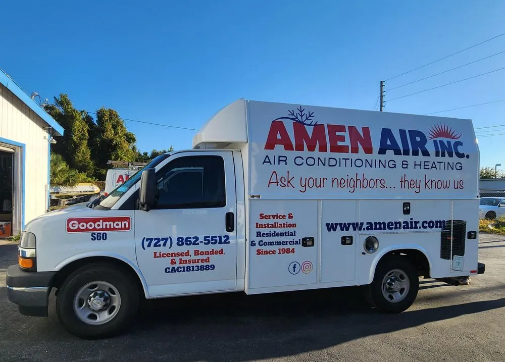 Slide of Amen Air