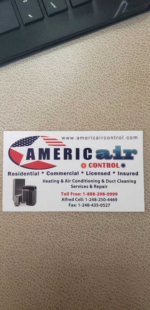 Slide of Americair Control