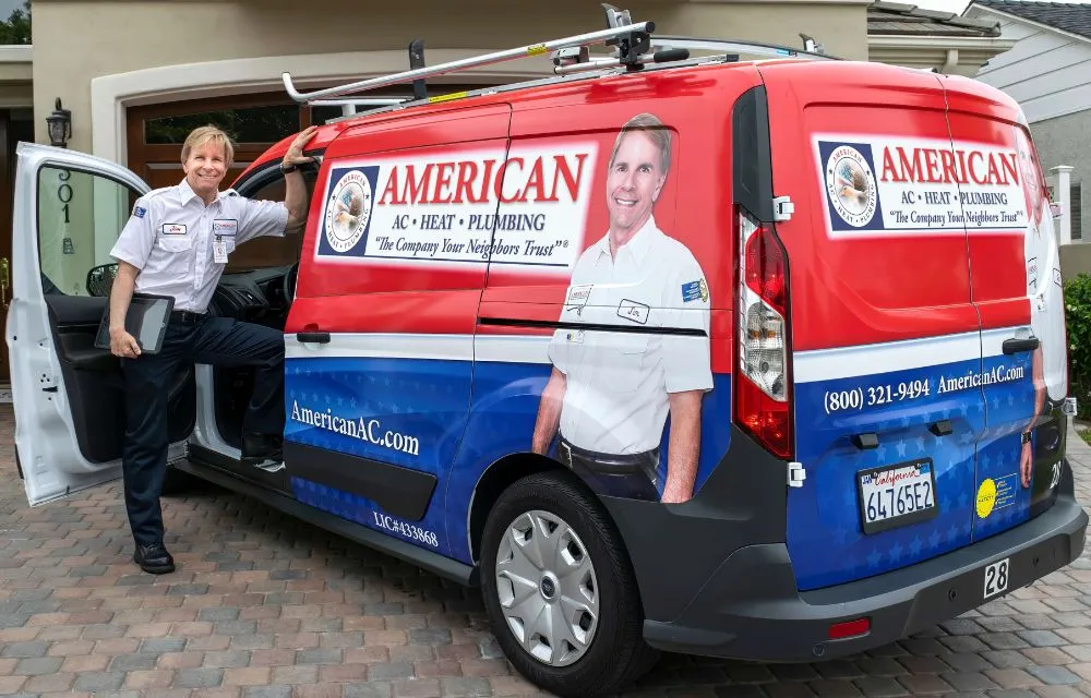 Slide of American AC Heat Plumbing