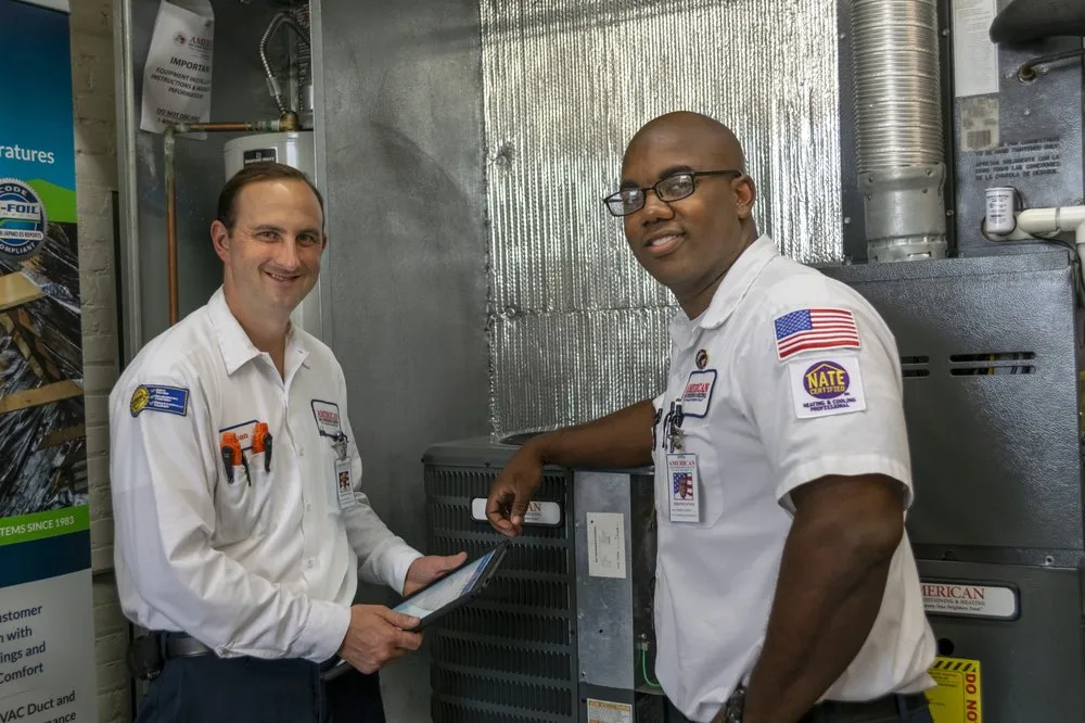 Slide of American AC Heat Plumbing