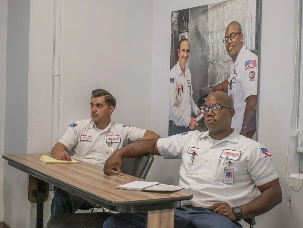 Slide of American AC Heat Plumbing