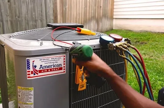 Slide of American Air & Heat