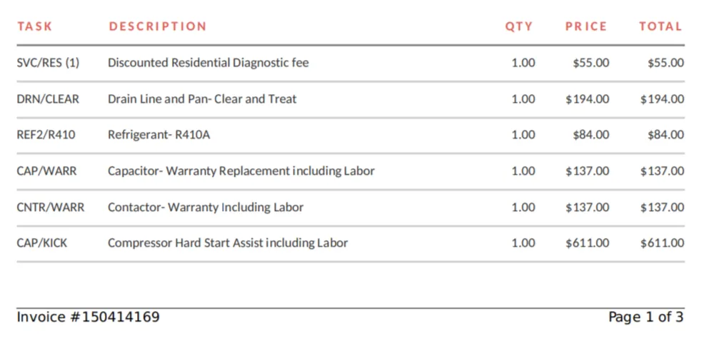 Slide of American Air & Heat
