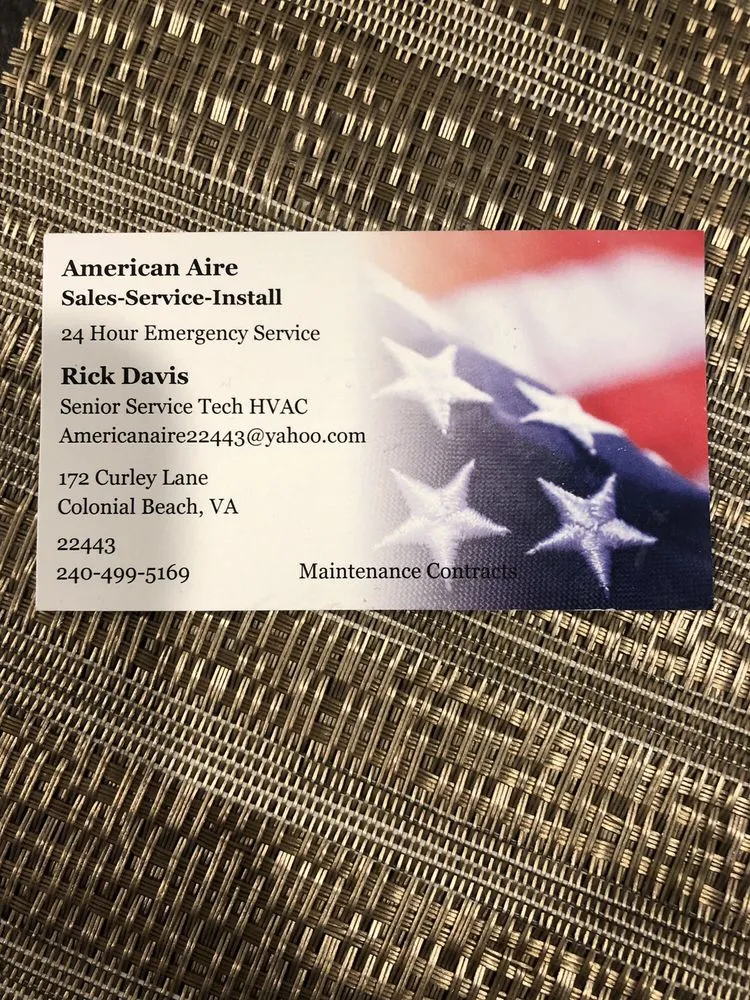 Slide of American Aire Heating & Air