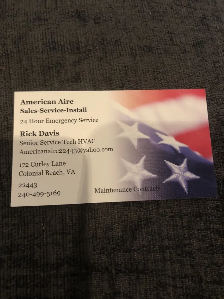 Slide of American Aire Heating & Air