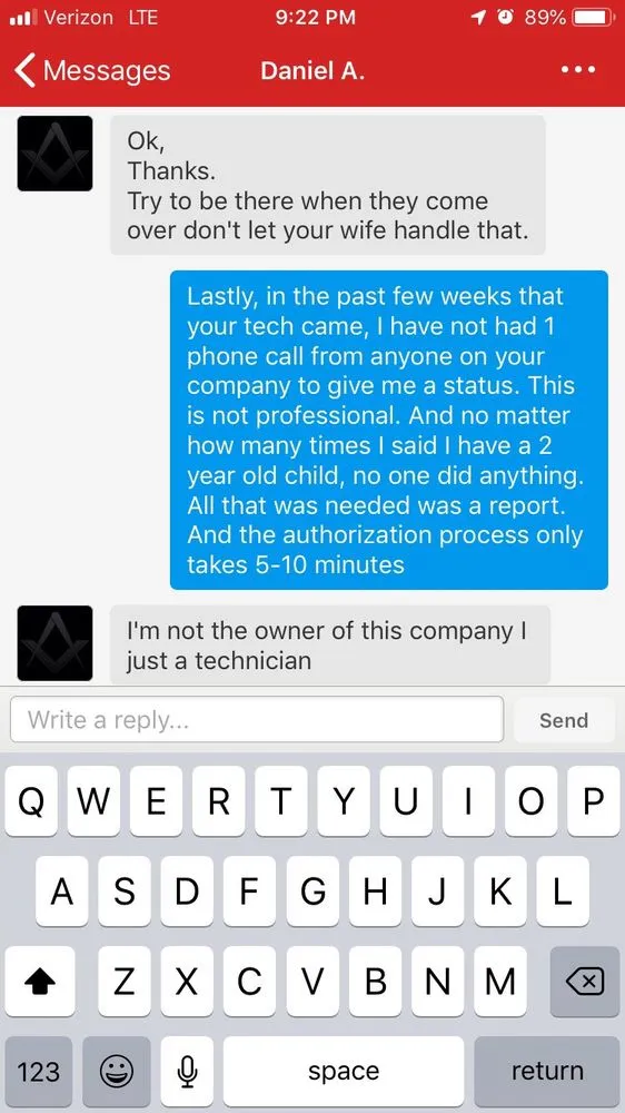 Slide of American Alliance HVAC Services