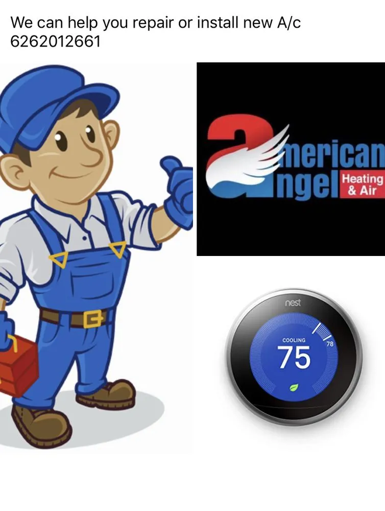 Slide of American Angel Heating and Air