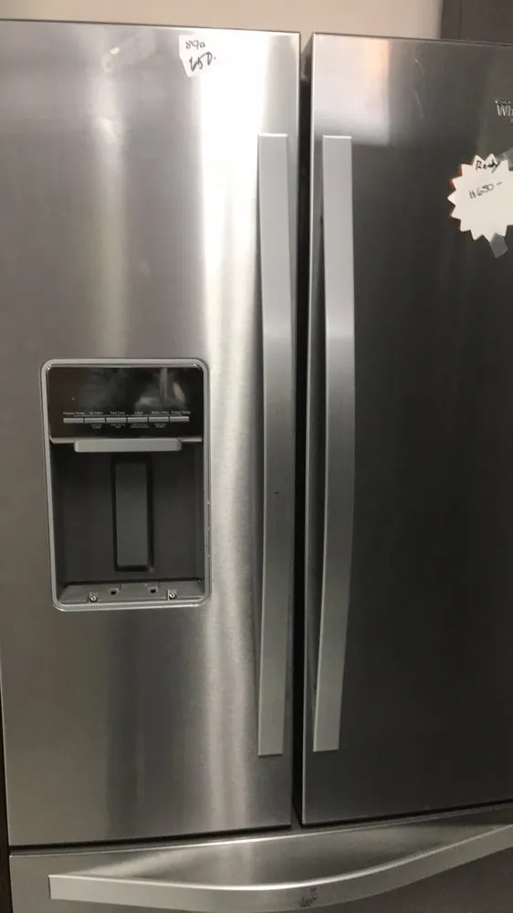 Slide of american appliance warehouse