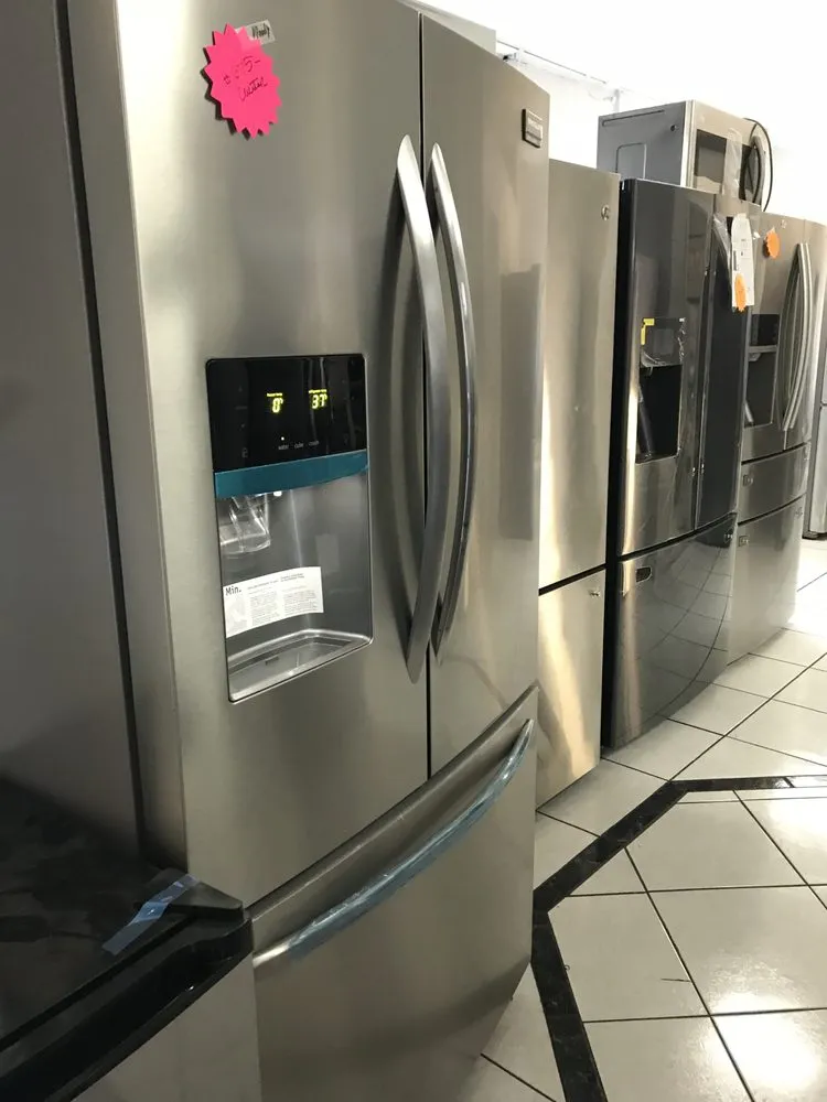 Slide of american appliance warehouse