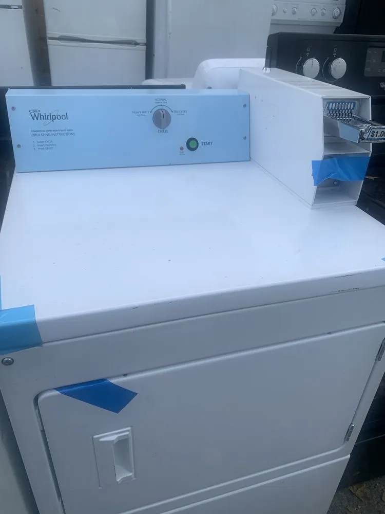 Slide of american appliance warehouse