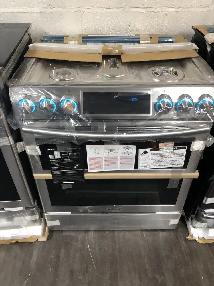 Slide of american appliance warehouse