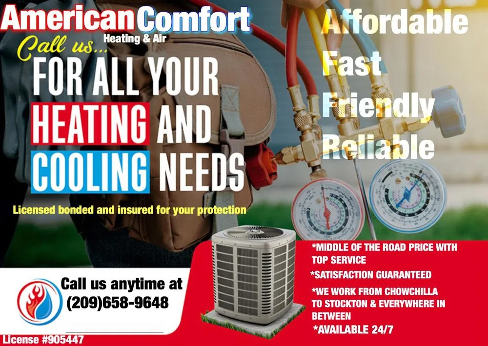 Slide of American Comfort Heating and Air Conditioning