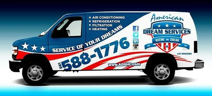 Slide of American Dream Services Heating & Cooling