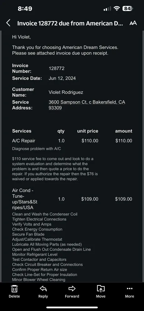 Slide of American Dream Services Heating & Cooling