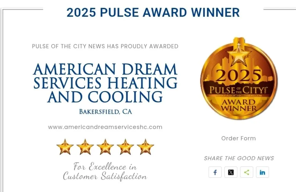 Slide of American Dream Services Heating & Cooling