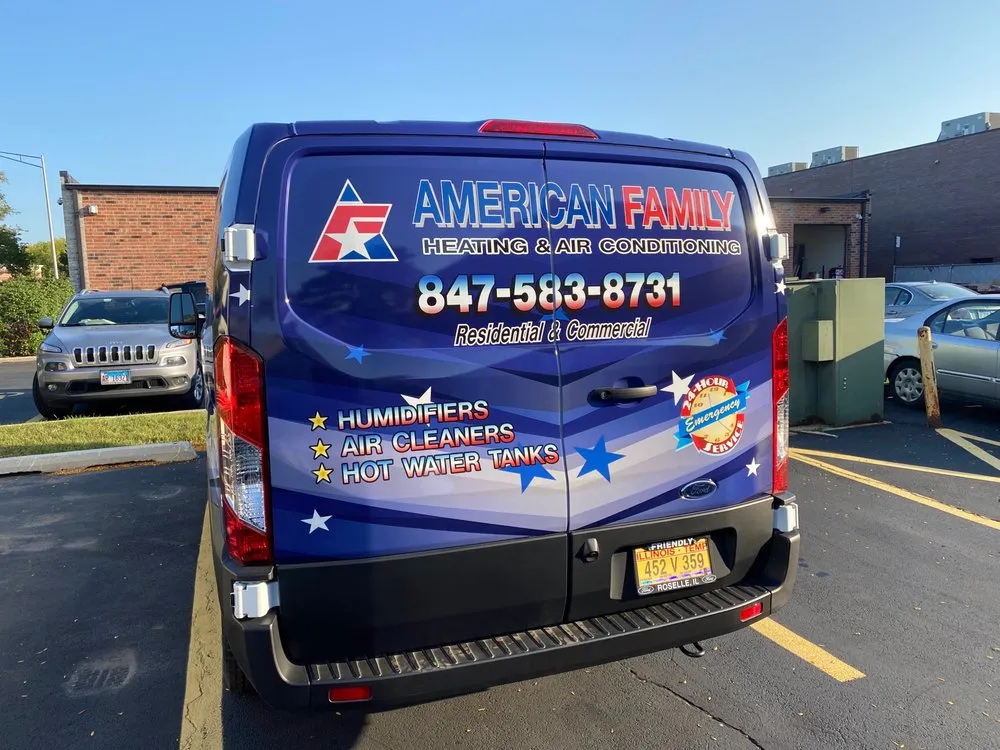 Slide of American Family Heating & Air Conditioning